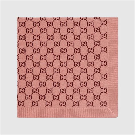 gucci pink baby blanket|gucci baby boy swimwear.